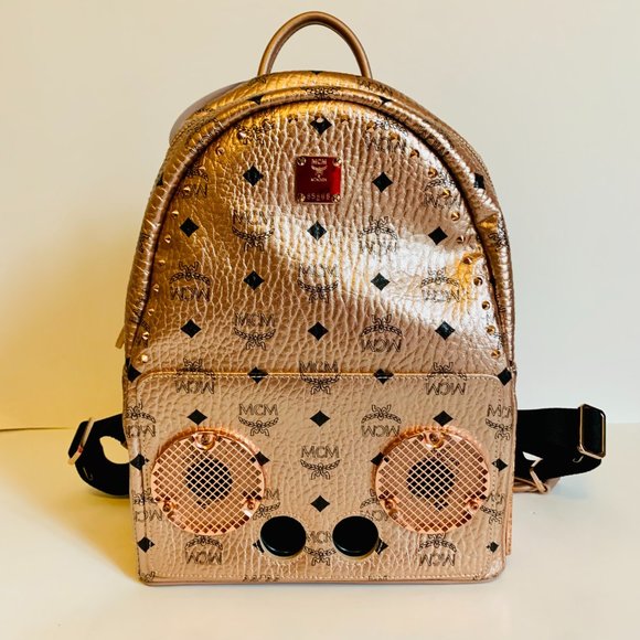 MCM x WIZPAK STUDDED VISETOS BACKPACK LIMITED EDITION WITH DUST BAG main image 8
